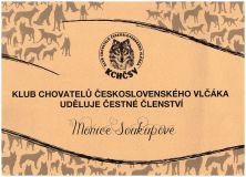 cestne clenstvi - diplom