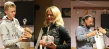 Matěj, Lucie a Michal - předávání cen Nadějkov