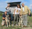Viktor, Riccardo, Serena a pan Hartl s mými psy - 9.8.2012