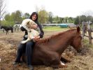 6 měsíční Beyzanur z Molu Es s Vivian a koněm - Německo